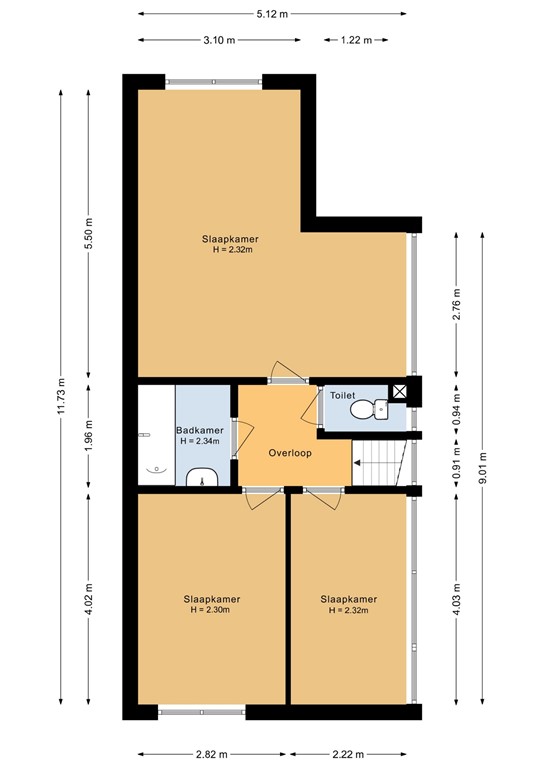 mediumsize floorplan